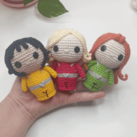 PDF Três espiãs demais em amigurumi