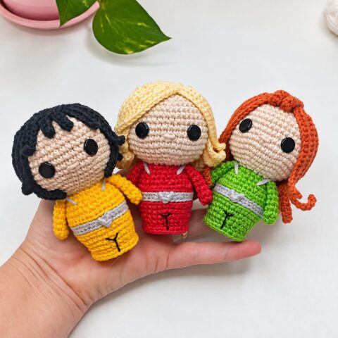 PDF Três espiãs demais em amigurumi
