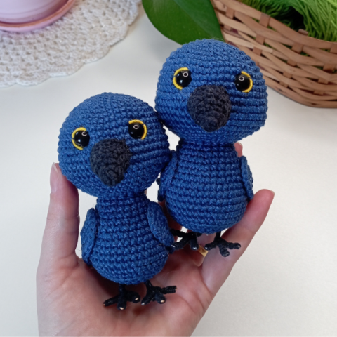 PDF Ararinha em amigurumi
